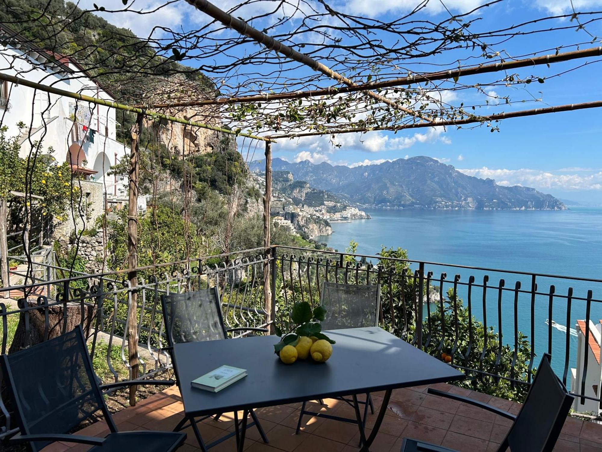 Amalfi 51 Con Vista Mare, Giardino E Terrazze Villa Conca dei Marini Eksteriør billede