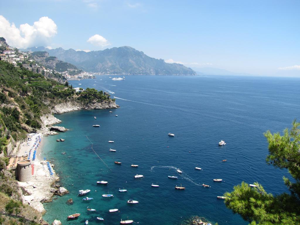 Amalfi 51 Con Vista Mare, Giardino E Terrazze Villa Conca dei Marini Værelse billede