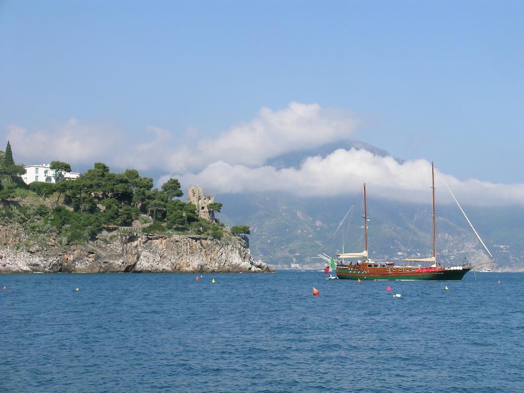 Amalfi 51 Con Vista Mare, Giardino E Terrazze Villa Conca dei Marini Værelse billede