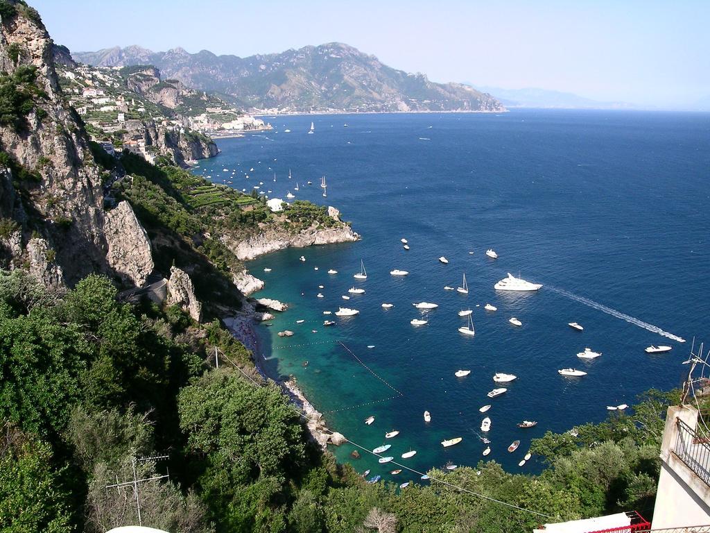 Amalfi 51 Con Vista Mare, Giardino E Terrazze Villa Conca dei Marini Eksteriør billede